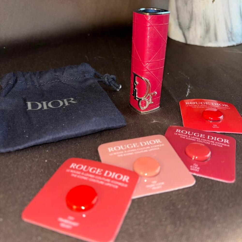 Dior Rouge Dior refillable lipstick holder NWOT